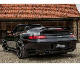 PORSCHE 911 CABRIOLET 996 TURBO 911 ***3.6 / TURBO / X50 PACK / 450PK / PCCB ***