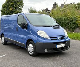 LWB NISSAN PRIMASTAR 6 SPEED MANUAL WITH CVRT