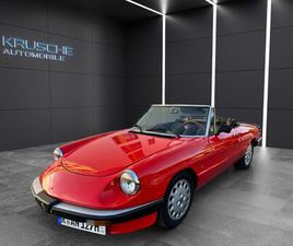 ALFA ROMEO SPIDER DUETTO ALFA ROMEO SPIDER 2.0*OLDTIMER*H-KENNZEICHEN*RESTAURIERT