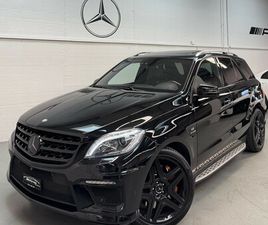 ML 63 AMG EXECUTIVE 4MATIC SPEEDSHIFT ALL BLACK PERFORMANCE