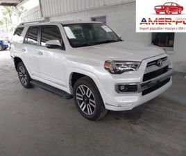 TOYOTA 4RUNNER TOYOTA 4-RUNNER LIMITED 2024 4.0L 4.0 BENZYNA 270KM