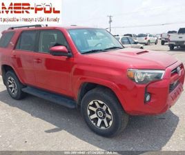 TOYOTA 4RUNNER TOYOTA 4-RUNNER 2020 TOYOTA 4RUNNER SR5 4WD (NATL) 4.0 BENZYNA 270KM