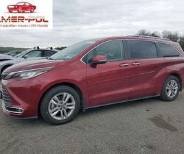 TOYOTA SIENNA TOYOTA SIENNA LIMITED 2022 2.5L 2.5 HYBRYDA 245KM