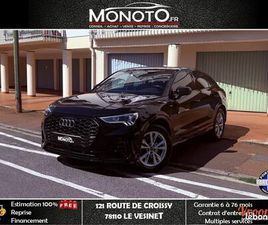 AUDI Q3 35 TDI AUDI Q3 S LINE SPORTBACK 35 2.0 TDI S TRONIC7 150 CV BOITE AUTO / SELLERIE CUIR / VIRTUAL COCKPIT