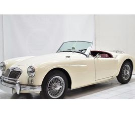 1957 MG MGA BLANC MANUEL, 4 VITESSES CONDUITE À GAUCHE IN...