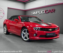 CHEVROLET CAMARO CABRIO CHEVROLET CAMARO CABRIOLET V8 6.2 432CH - SUIVI COMPLET- ÉTAT PROCHE NEUF - GARANTIE 12 MOIS-