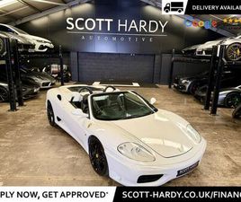 2002 FERRARI 360 3.6 SPIDER F1