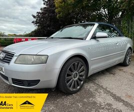 AUDI A4 CABRIOLET 2003 SPORT 2DOOR