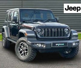 JEEP WRANGLER CONVERTIBLE 2025 JEEP WRANGLER 2.0 GME RUBICON AUTO 4WD EURO 6 (START/STOP) 4DR CONVERTIBLE PETROL AUTOMATIC