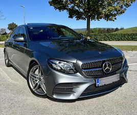 MERCEDES-BENZ E400D 4MATIC AMG BURMESTER MULTIBEAM 360° KAM WIDESCREEN NAPPA KW V3 PDV REG. 12/26