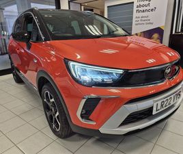 VAUXHALL CROSSLAND X 2022 VAUXHALL CROSSLAND 1.2 ULTIMATE (130PS) AUTO