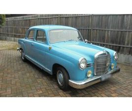 MERCEDES PONTON 190 MERCEDES-BENZ 180 PONTON DIESEL