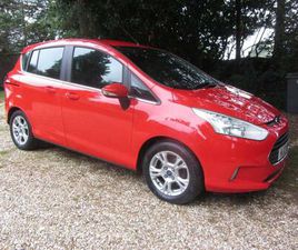 2013 FORD B-MAX 1.0CC. ECOBOOST 'ZETEC' H/BACK. MPV PETROL MANUAL