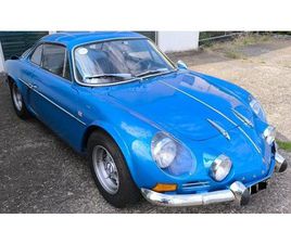 1972 RENAULT ALPINE GTA BLEU MANUEL, 5 VITESSES CONDUITE...