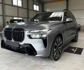 BMW X7 BMW X7 40D M SPORT EXECUTIVE DRIVE PRO CARBON B&W