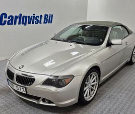 BMW SERIE 6 CABRIOLET 645 CI CABRIOLET V8 330HK NAVI AUT