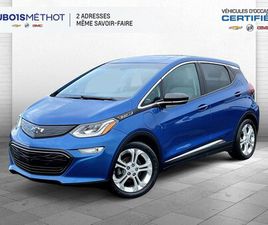 CHEVROLET BOLT EV LT EV 100% ELECTRIQUE SIEGES ET VOLANT CHAUFF
