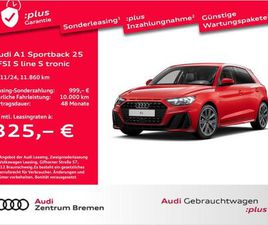 AUDI A1 SPORTBACK 25 TFSI S LINE S TRONIC KAMERA PDC