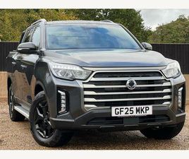 SSANGYONG MUSSO 2.2D SARACEN AUTO 4WD EURO 6 4DR