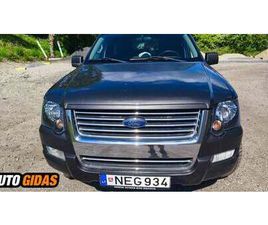 FORD EXPLORER FORD EXPLORER 2007 M VISUREIGIS / KROSOVERIS | SKELBIMAS | 0138064949