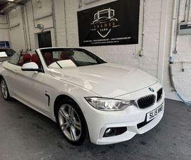 2015 BMW 4 SERIES 3.0TD 435D XDRIVE M SPORT CONVERTIBLE 2D