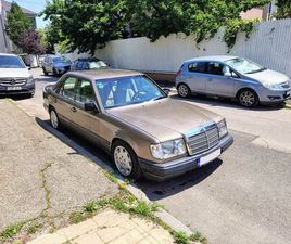 MERCEDES 230E W124 VEHICUL ISTORIC RETROMOBIL / AER CONDITIONAT/TRAPĂ BUCURESTI SECTORUL 1