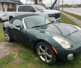 PONTIAC SOLSTICE USED 2008 PONTIAC SOLSTICE BASE 2DR CONVERTIBLE
