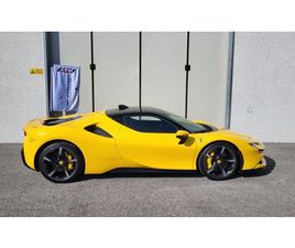 FERRARI SF90 STRADALE 2022 FERRARI SF90 STRADALE JAUNE AUTOMATIQUE, 7+ VITESSES...