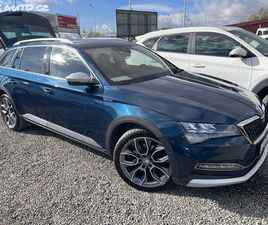 ŠKODA SUPERB 2.0TDI 147KW DSG SCOUT 4X4 ČR!