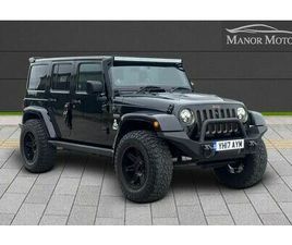 JEEP WRANGLER CONVERTIBLE 2017 JEEP WRANGLER 3.6 75TH ANNIVERSARY 5D