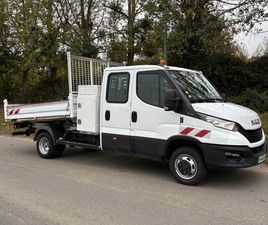 IVECO LKW/TRUCKS CAMION BENNE IVECO 6PLACES 3.0L 160