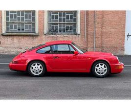 PORSCHE 911 964 CARRERA 4 911 C4 COUPE ITALIANA 100% PRIMA VERNICE BOOK SERV