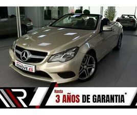 MERCEDES-BENZ CLASE E CABRIO E 200