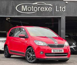 2013 SKODA CITIGO 1.0 MPI SPORT EURO 5 3DR HATCHBACK PETROL MANUAL