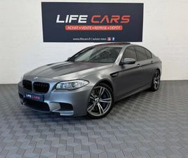 BMW M5 F10 560CH DKG7 GRIS FROZEN 2014 2ÈME MAIN FRANÇAISE ENTRETIEN