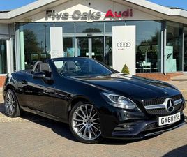 MERCEDES-BENZ SLC 1.6 SLC180 GPF AMG LINE CONVERTIBLE 2DR PETROL MANUAL EURO 6 (START/STOP) (156 PS)