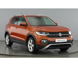 VOLKSWAGEN T-CROSS 2021 VOLKSWAGEN T-CROSS 1.0 TSI 110 SEL 5DR DSG