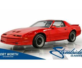 PONTIAC FIREBIRD TRANS AM 1989 PONTIAC FIREBIRD TRANS AM WS6