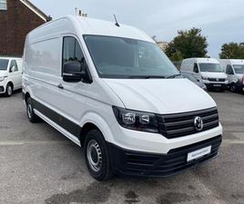 2024 VOLKSWAGEN CRAFTER 2.0 TDI 140PS COMMERCE PLUS HIGH ROOF VAN PANEL VAN DIESEL MANUAL
