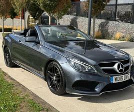 3.0 E350D V6 BLUETEC AMG LINE CABRIOLET G-TRONIC+ EURO 6 (START/STOP) 2DR