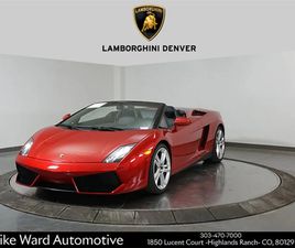 LAMBORGHINI GALLARDO SPYDER 2013 LAMBORGHINI GALLARDO SPYDER