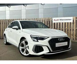 AUDI A3 2023 AUDI A3 30 TFSI S LINE 5DR S TRONIC HATCHBACK PETROL AUTOMATIC
