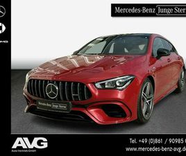 MERCEDES CLA SHOOTING BRAKE CLA 45 AMG MERCEDES-BENZ AMG CLA 45 S 4M+ PANO LED DISTRONIC 360° MEMORY