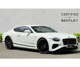 BENTLEY CONTINENTAL GT 4.0 V8 HYBRID BLACK EDITION 2DR AUTO [TOUR SPEC]