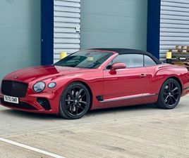 BENTLEY CONTINENTAL GTC BENTLEY CONTINENTAL 4.0 V8 2DR AUTO
