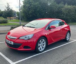 VAUXHALL ASTRA GTC 1.4I TURBO SPORT EURO 6 (START/STOP) 3DR