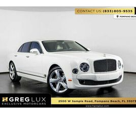 USED 2016 BENTLEY MULSANNE SPEED POMPANO BEACH FL 33073