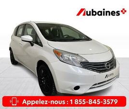 2016 NISSAN VERSA NOTE SV MANUEL A/C CAMÉRA BLUETOOTH
