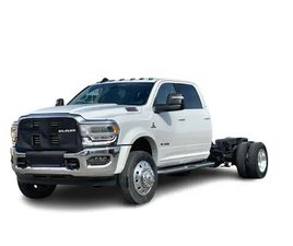 2024 RAM 5500 LARAMIE CAB CHASSIS-LTHR-FACED FRT VENTED BUCKET S