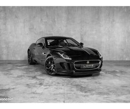 JAGUAR F-TYPE P340 JAGUAR F-TYPE V6 COUPÉ R-DYNAMIC 340 CH - SIÈGES SPORT - NOIR ULTIMATE - RÉGULATEUR DE VITESSE - CAMÉRA - ÉCHAPPEMENT SPORT - AUDIO MERIDIAN 380W - CARNET & SUI